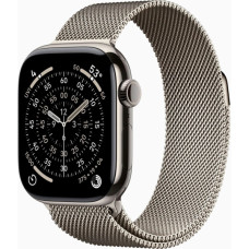 Смарт-годинник Apple Watch Series 11 GPS + Cellular 42mm Natural Titanium Case with Natural Milanese Loop (MF8P4RK/A)