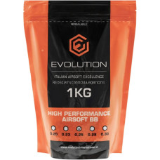 Страйкбольні кульки Evolution BB 6мм 0.25г High Performance White 1кг/уп (BBEA25-BOX)