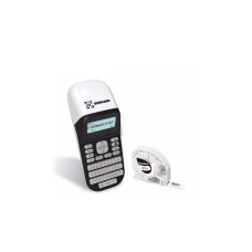 Принтер етикеток UKRMARK E110LT, Bluetooth, QR та штрих-коди, сумісний з картриджами DYMO LT (900450)