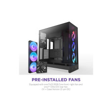 Корпус NZXT H9 Flow RGB Dual-Chamber All Black (CM-H92FB-R1)