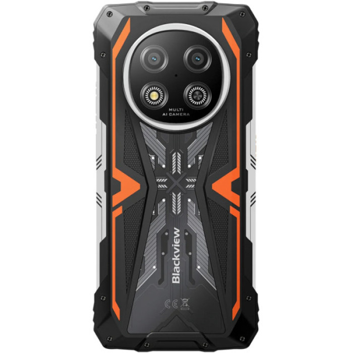 Мобільний телефон Blackview ROCK 8/256GB Orange (6931548325512)