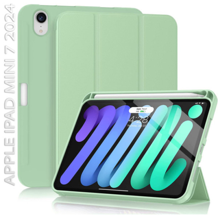 Чохол до планшета BeCover Direct Charge Pen with Apple Pencil Holder iPad Mini 7 2024 Green (712460)