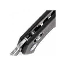 Ніж SRM Retreiver, 10Cr15CoMoV, чорна мікарта (9203-MB)