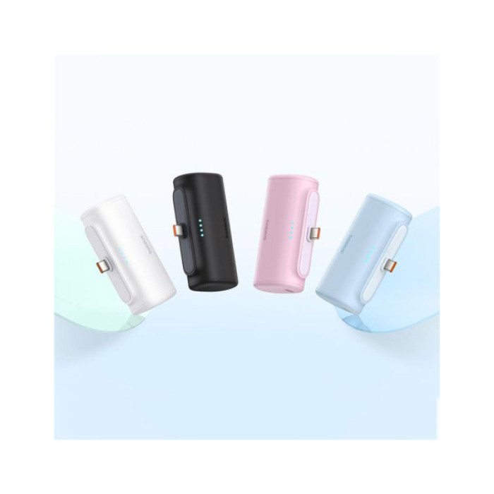 Батарея універсальна Baseus Compact 4900mAh 20W Type-C, White (PPWC05T) (P10068302212-00)